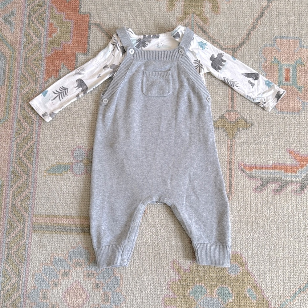 Angel Dear 6-12 Month Sweater Jumper Set
